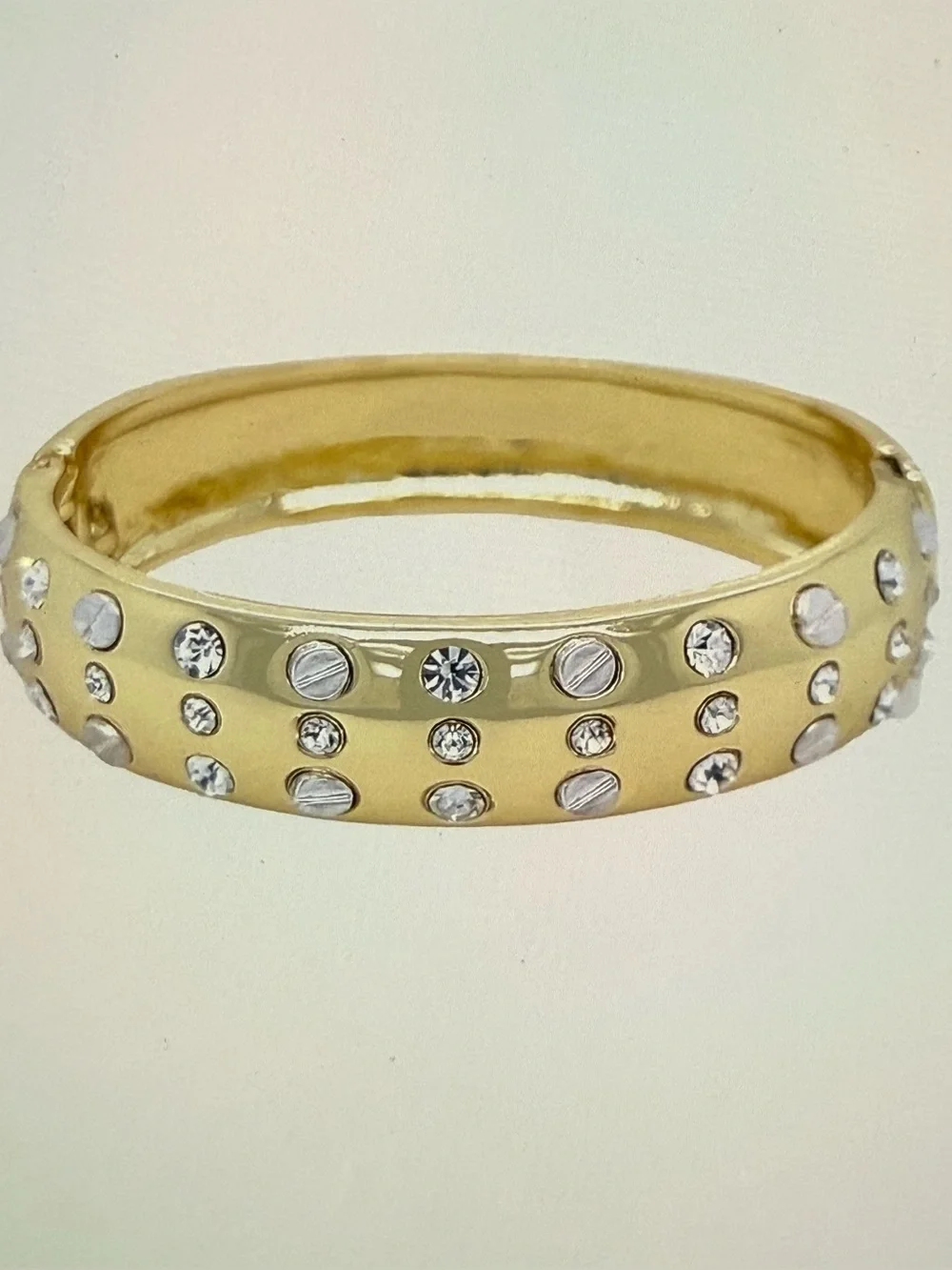 NWT Jennifer Miller Nail Head Bangle Bracelet